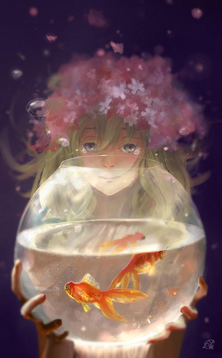 Аниме рыбка