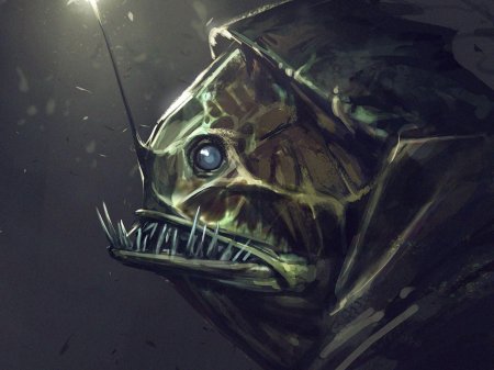 Блуб рыба монстр