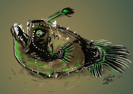 Рыба удильщик рыба удильщик