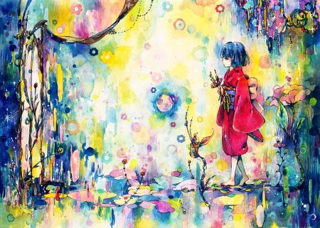 Акварельные арты