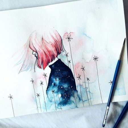 Иллюстрации акварелью