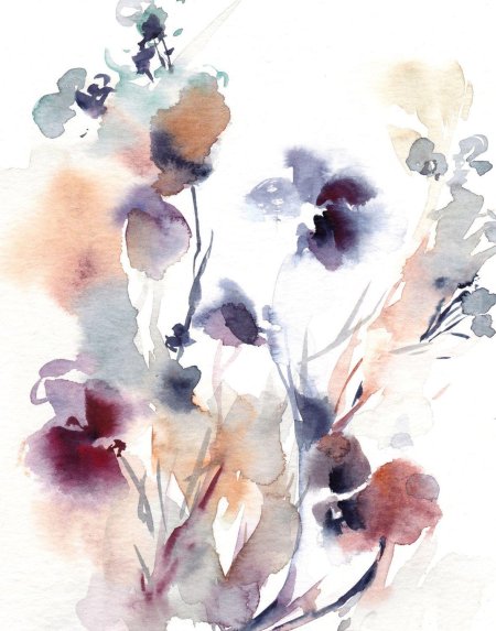 Абстрактная акварель