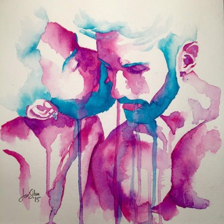 Акварельная картина