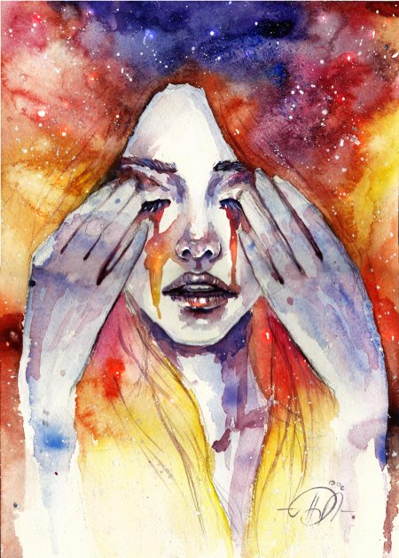 Арт акварель