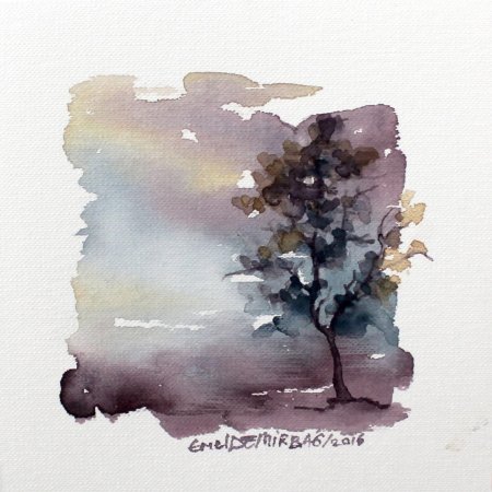 Акварельные пейзажи