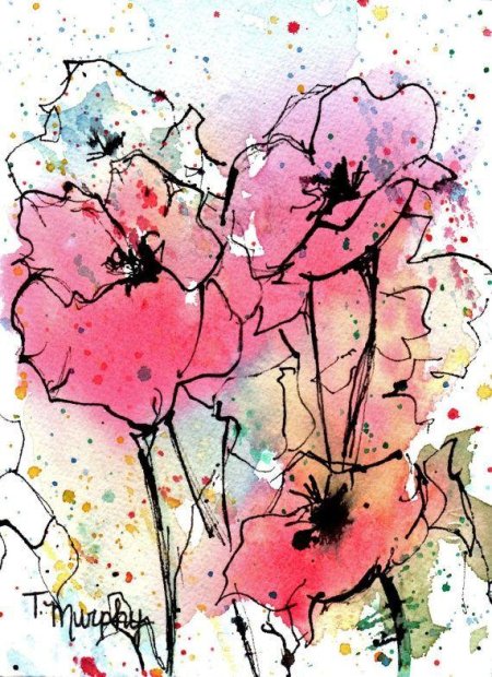 Акварельные рисунки