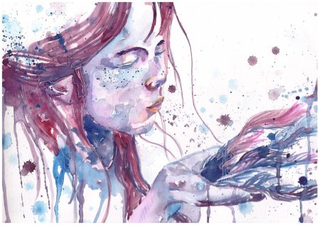 Арты акварелью