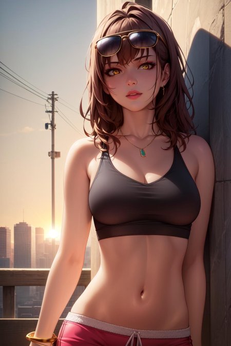 Девушка арты