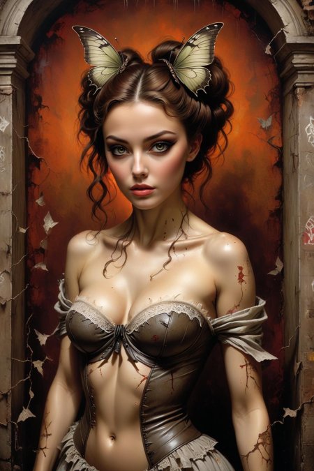 Нейросеть девушки фэнтези