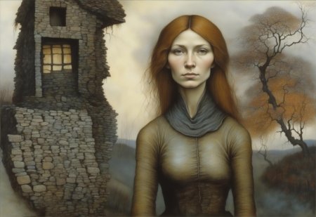 Мистическая женщина