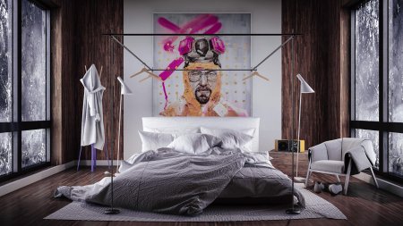 Интерьер спальной