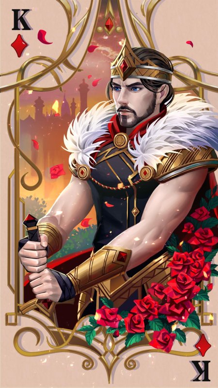 Карты игральные король буби