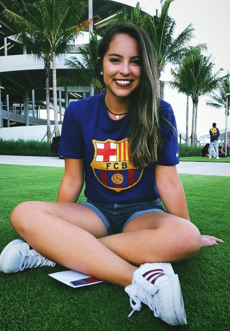 Девушки футболистов барселоны