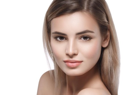 Женщина лицо