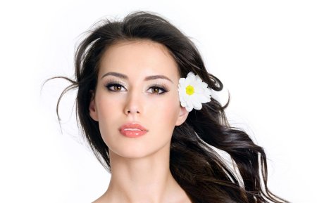 Лица девушек