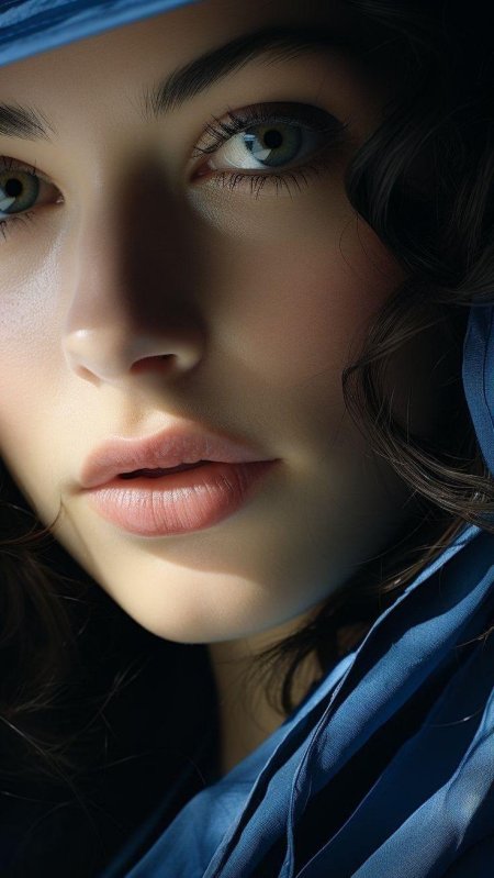 Лицо красивой женщины