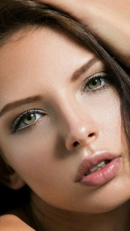 Лица девушек красивые