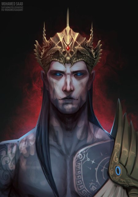 Аид бог арт