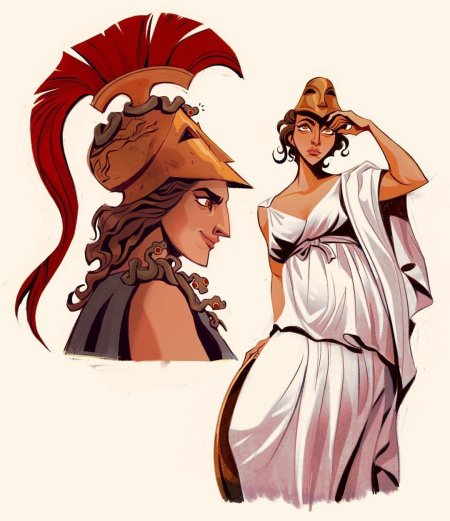 Афина древнегреческая мифология