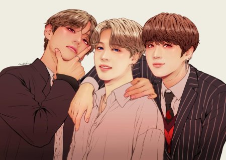 Бтс vminkook art