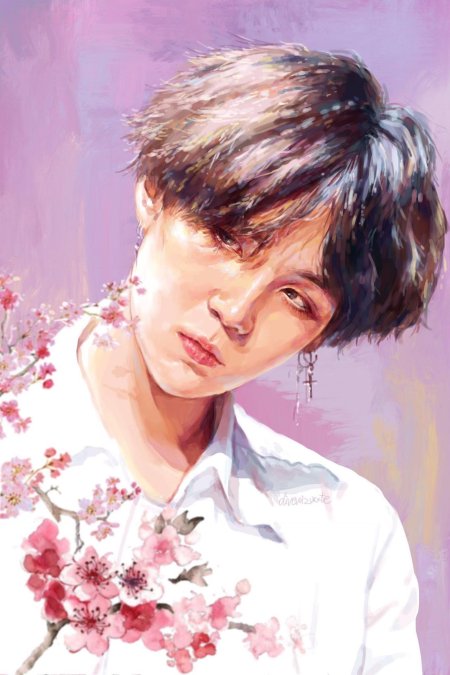 Картина по номерам на холсте bts