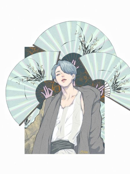 Чимин бтс арт