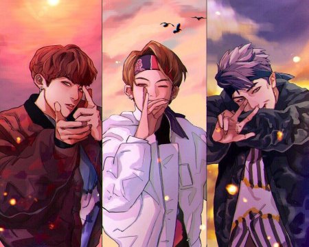 Группа бтс аниме