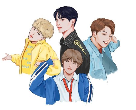 Bts dna арт