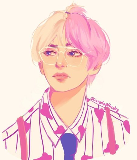 Арт бтс айдол