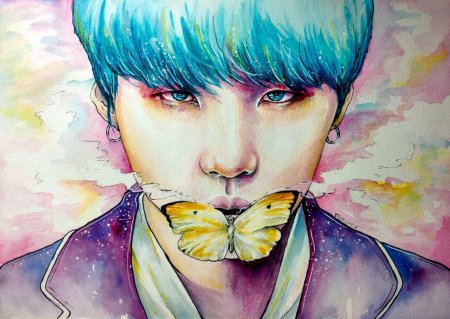 Шуга бтс арт