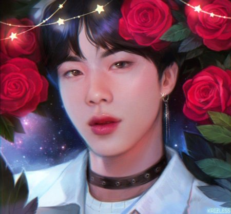 Ким сокджин арт