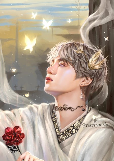 Тэхен бтс арт