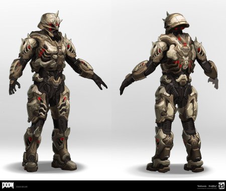 Doom 2016 преторианская броня