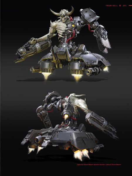 Охотник рока в doom eternal