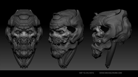 Doom концепт арт