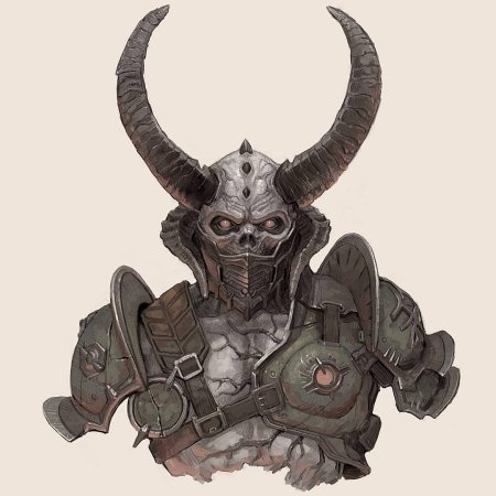 Дум мародер арт