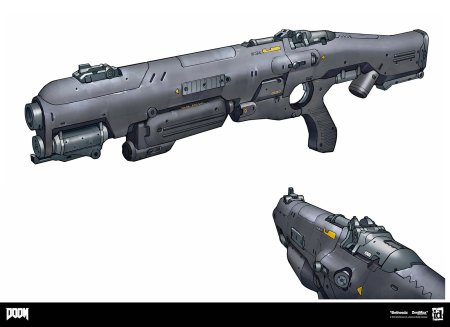 Doom оружие shotgun
