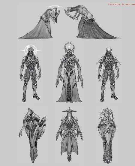 Doom концепт арты