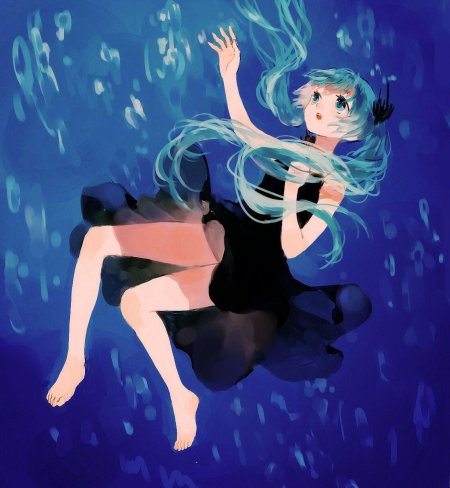 Хатсуне мику deep sea girl