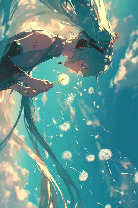 Hatsune miku vocaloid