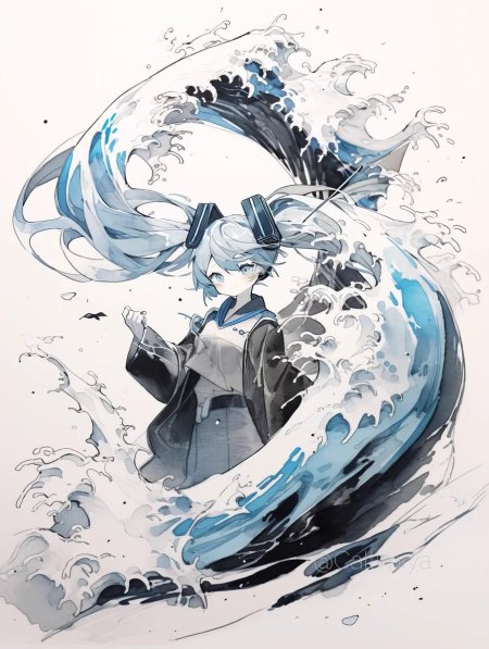 Мику рисунки