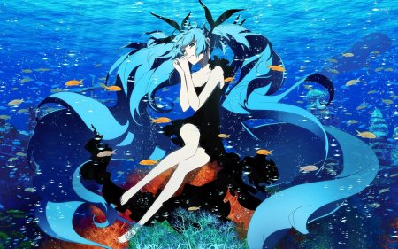 Hatsune miku deep sea