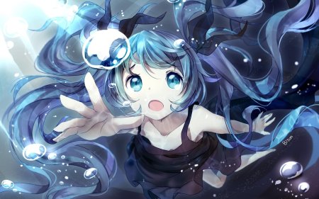 Водяная хацунэ мику