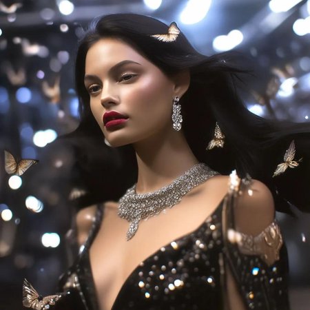 Гламурная женщина