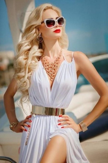 Образ блондинки