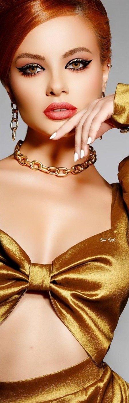 Бант золотой