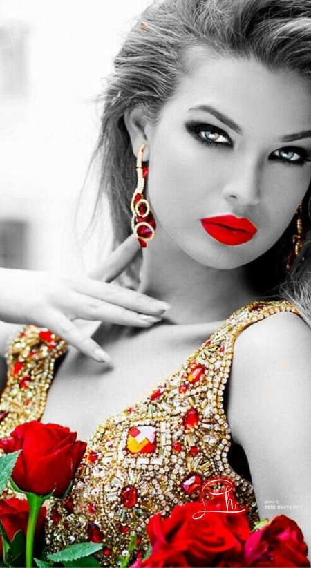 Гламурная девушка