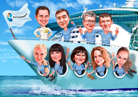 Коллективный шарж