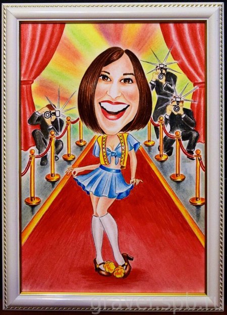 Дружеские шаржи на день рождения