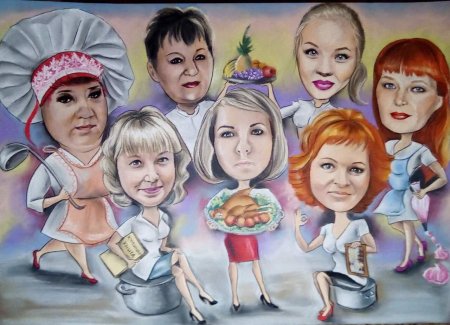 Шарж воспитатель